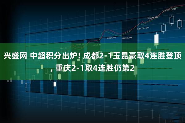 兴盛网 中超积分出炉! 成都2-1玉昆豪取4连胜登顶, 重庆2-1取4连胜仍第2